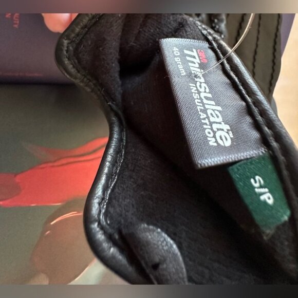 Lauren by Ralph Lauren Lamb Leather Gloves size Small - Picture 4 of 6